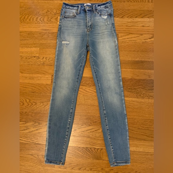 Cello High waist distressed skinny jeans size 3 - Picture 6 of 13